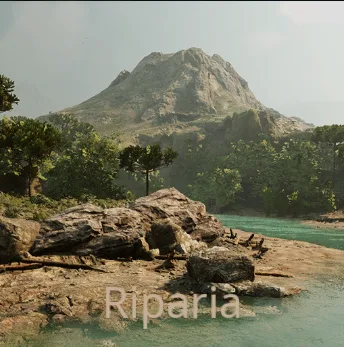 Paragon - Mixed biome community map in Path of Titans